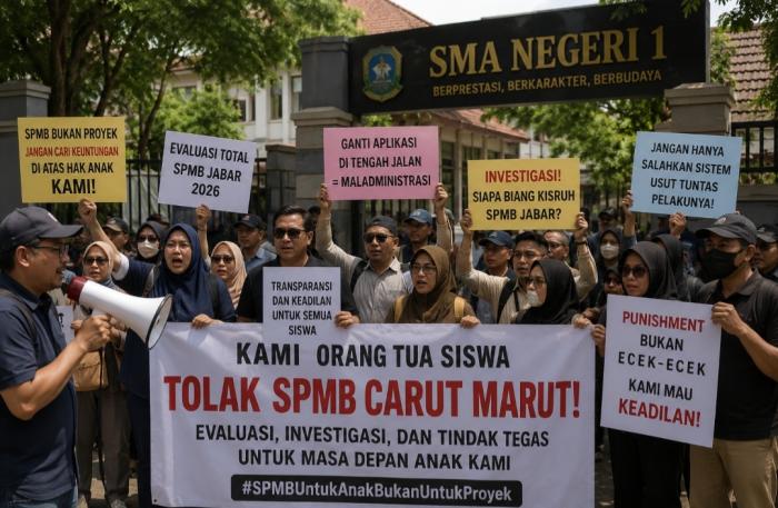 Kisruh PCMB SPMB 2026 di Jabar, Fortusis Minta Investigasi Menyeluruh dan Evaluasi Sistem