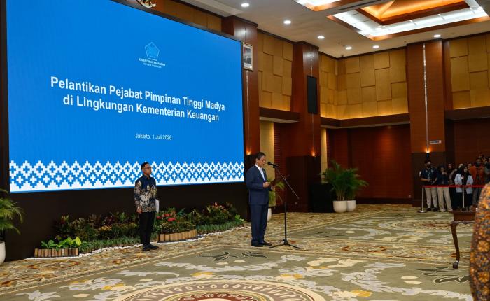 Pelantikan Tiga Pejabat Baru Lengkapi Jajaran Eselon I Kementerian Keuangan