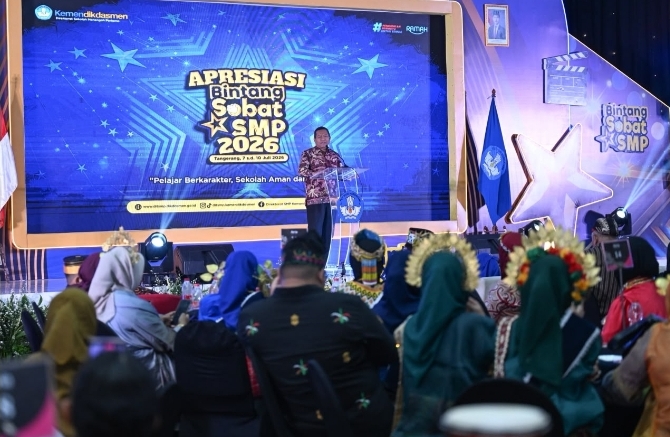 Kemendikdasmen Gelar Bintang Sobat SMP 2026 Dorong Murid Jadi Penggerak Budaya Digital Positif