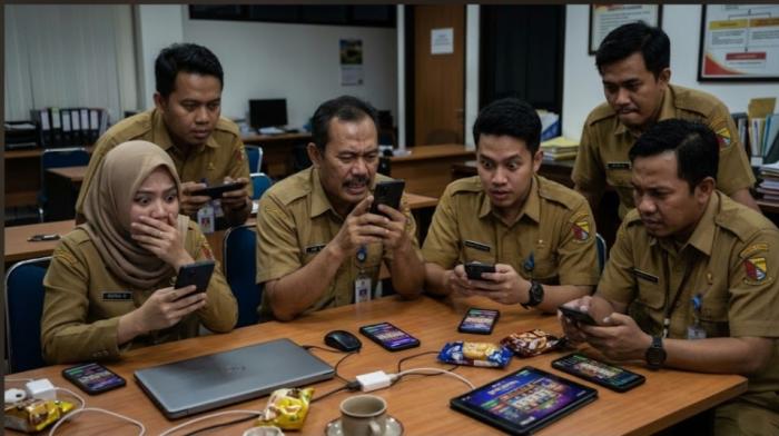 WOW! Ribuan ASN Pemkab Bandung Terindikasi Judi Online, Depo Sampai Miliaran Rupiah